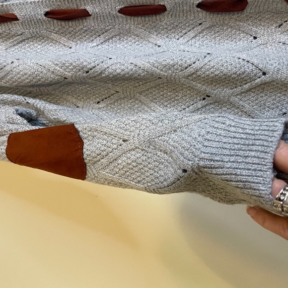 Long Grey and Brown Leather - Picture 6 of 8